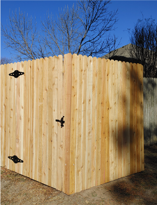 PRIVACY FENCE GATE 